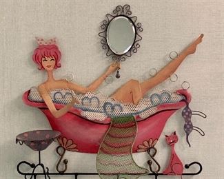 Item 111: Whimsical towel hook: $30