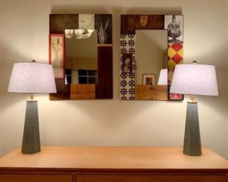 Item 81: (2) Table Lamps - 27.5" : $150 for pair