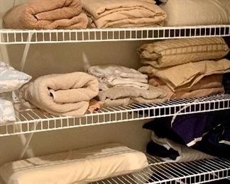 Lots of linens - make an appointment!
