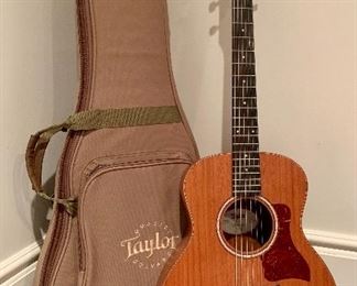 Item 87: Taylor GS Mini Acoustic Guitar with Case: $395
