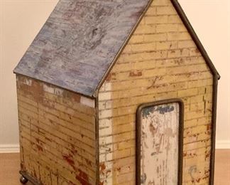 Item 130: Great painted "house" night light - 6" x 8.5":
$38