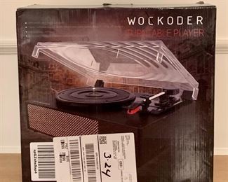 Item 205: Wockoder Turntable: $50