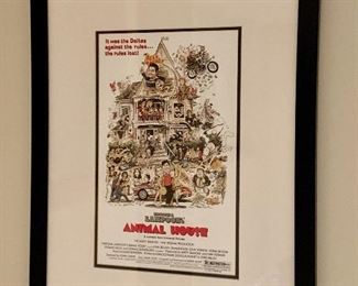 Item 151: Animal House Movie Poster, Framed - 20.25" x 26": $85