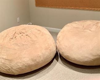 Item 154: Foof Beanbag Chairs - 4 ft.: $135 each