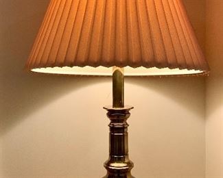 Item 155: Stiffel Brass Lamp - 25": $145