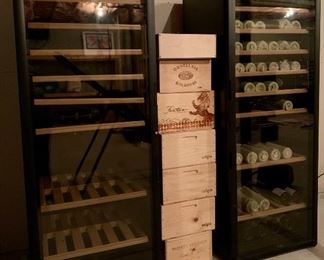 Item 166: (2) Eurocaves -26"l x 25"w x 68.25"h: $1195/Each