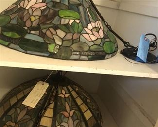 Glass ceiling lights