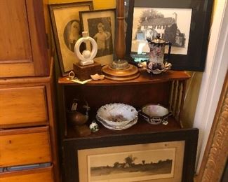 Colle tibles, art, side table