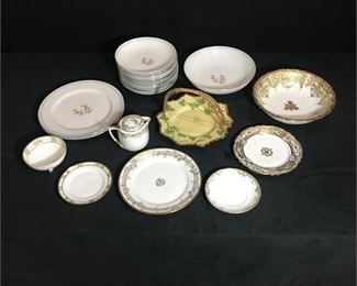 Lot 83
Lot of assorted Jyoto and NipponJapanese China pieces