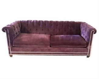 Lot 001
Arhaus Camden Collection Chesterfield Sofa