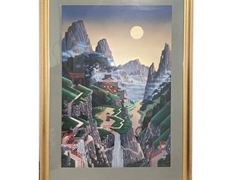 Lot 001-1
"The Seventh Torii" By Jim Bucknell Lithograph