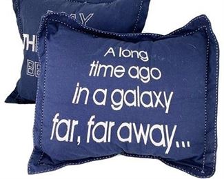 Lot 086
Pottery Barn Kids Star Wars Pillows