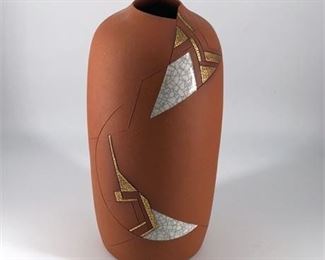 Lot 130
Terracotta Art Pottery Vase