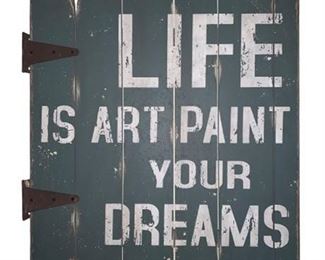 Lot 293
Inspiration Wall Plaque