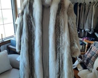 Beautiful Lynx Fur Coat 