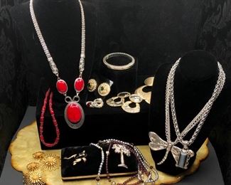 Mid Century and vintage costume jewelry