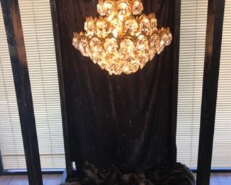 Spectacular Hollywood Regency Chandelier.