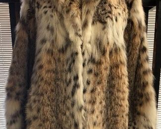 Isabell Gerhard lynx and bobcat jackets. Full pelt. 