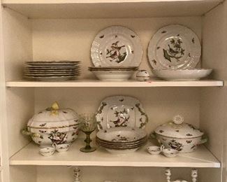 Entire Collection of Vintage Herend Rothschild Bird China.                           >>> ONLY  $5,000