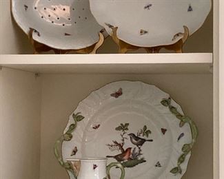 Alt-View: Entire Collection of Vintage Herend Rothschild Bird China. >>> ONLY $5,000