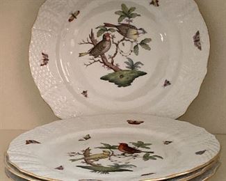 Alt-View: Entire Collection of Vintage Herend Rothschild Bird China. >>> ONLY $5,000