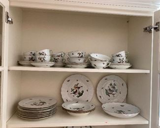Alt-View: Entire Collection of Vintage Herend Rothschild Bird China. >>> ONLY $5,000
