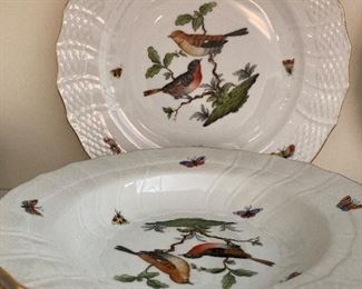 Alt-View: Entire Collection of Vintage Herend Rothschild Bird China. >>> ONLY $5,000