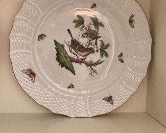Alt-View: Entire Collection of Vintage Herend Rothschild Bird China. >>> ONLY $5,000