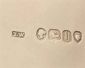 Alt-View: Antique Up for sale in this very unique & RARE Thomas Whitman Dressing Box center ca. 1864 that contains several bottles & jars with Sterling tops (round, rectangular, square) used for other liquids. ONLY >>>> $1,500