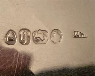 Alt-View: Antique Up for sale in this very unique & RARE Thomas Whitman Dressing Box center ca. 1864 that contains several bottles & jars with Sterling tops (round, rectangular, square) used for other liquids. ONLY >>>> $1,500