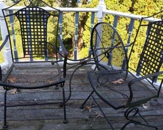 Wrought Iron set