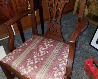 Chippendale style chair
