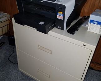 Lateral file cabinet