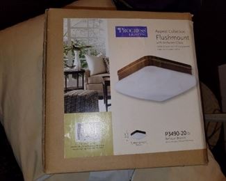 Never opened ceiling fixture