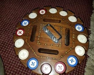Vintage poker chips