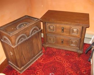 Night Stand &  Hamper