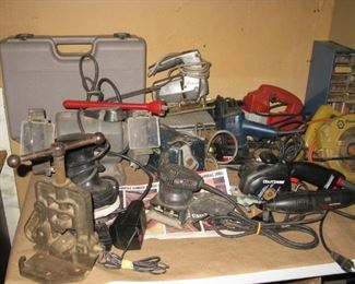 There are a few hand Sanders at this sale