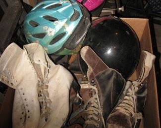 Roller Skates and Hockey Skates