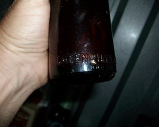 rare brown bottle from Greenville, NC