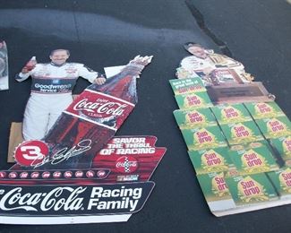 life size stand ups Earnhardt--Santa Claus--Kyle Petty--multiple drivers
