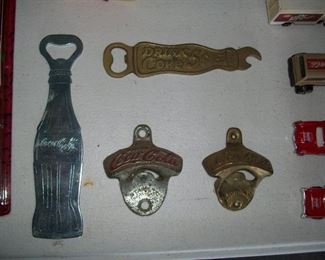 vintage metal bottle openers