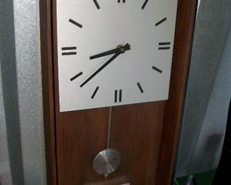 vintage wood clock
