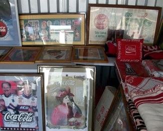 ALL of the picture frames/acrylic/backing was 100% built, stained and put together by the previous owner of the collection