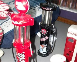 Earnhardt Sr & Jr gas pumps