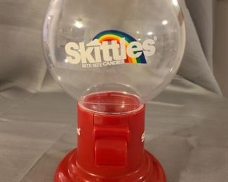 Vintage 1991 Skittles Candy Dispenser  ~ Mars International