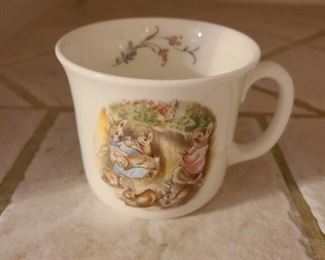 Royal Albert  "The Flopsy Bunnies"  coffee cup ~ bone china  England