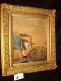 Original Venetian oil painting