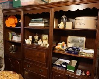 bookcase with closed storage, household, 