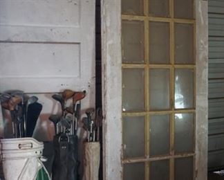 doors, golf clubs