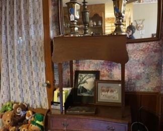 Stiffel lamps, tables